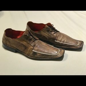 Mark Nason, REMIX Dragon Loafers, Distressed Brown